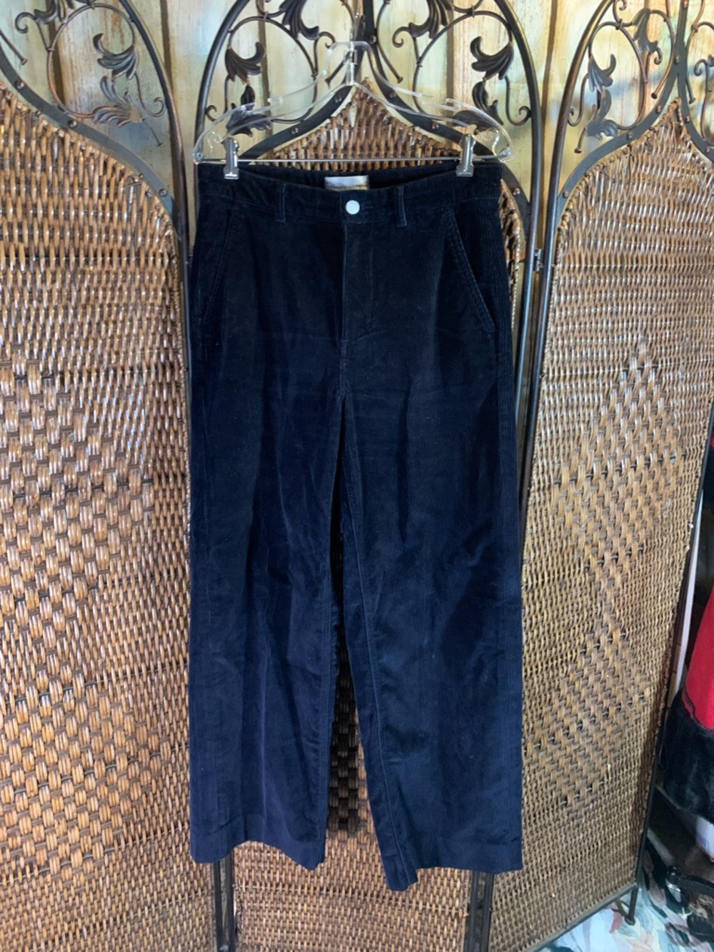 Everlane Navy Blue Corduroy Pants Size 10